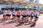 Boys under-15s  Northern 3 Stage Road Relay, SportsCity, Manchester. Photo: David T. Hewitson/Sports for All Pics